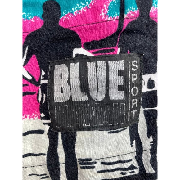 Vintage Blue Hawaii Beach Shorts Small - Picture 2 of 4